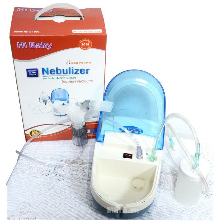 Máy hút mũi hi baby 2 chức năng- hút dịch mũi, xông khí dung