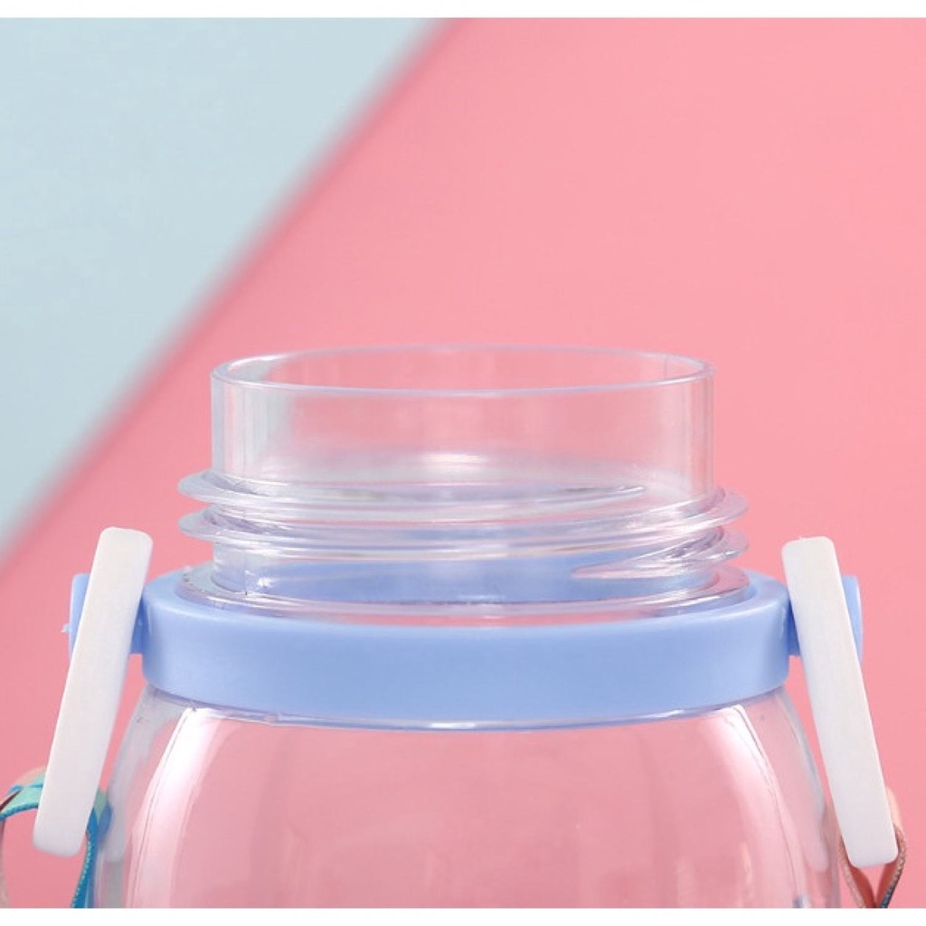 BÌNH NƯỚC CHO BÉ SIÊU ĐÁNG YÊU BÌNH SỪNG HƯƠU, TẶNG STICKER