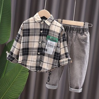 Bộ Đồ Thời Trang Mùa Thu Hàn Quốc 2020 Dành Cho Bé Trai