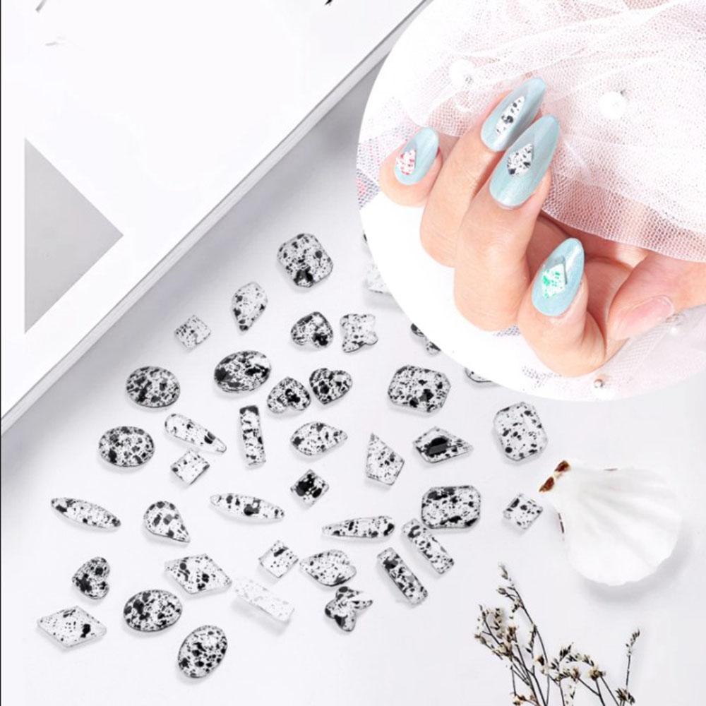 OCEANMAP Kính Đá Đính Móng Tay Lấp Lánh Nhiều Màu Chất Lượng Cao