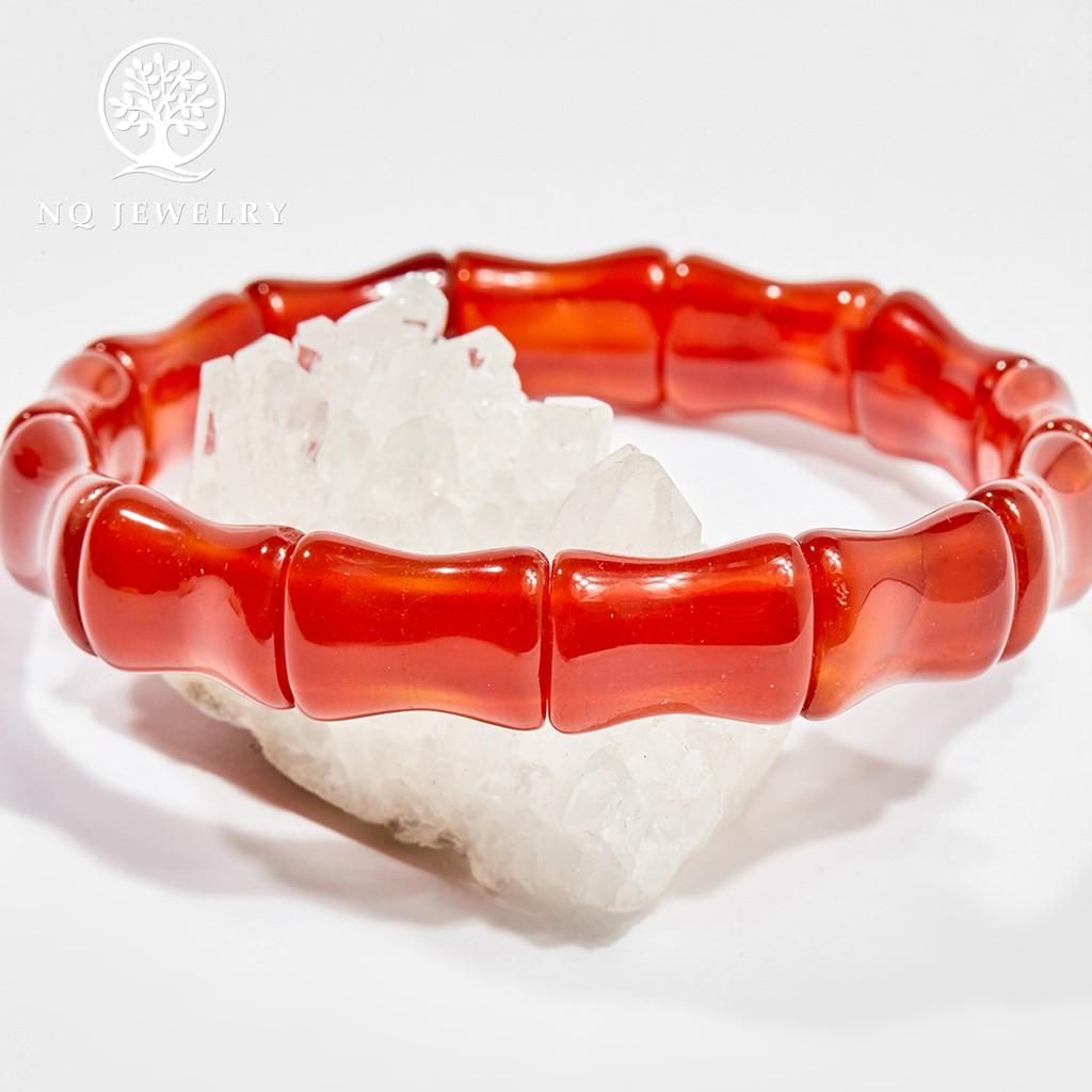 Vòng tay bản đốt trúc - NQ Jewelry