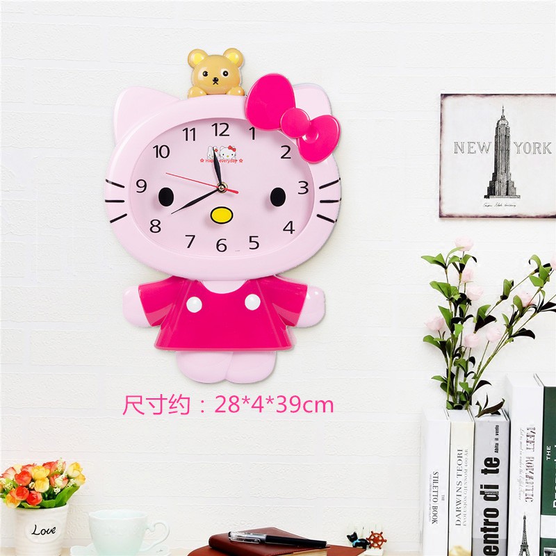 Đồng hồ treo tường Hello Kitty