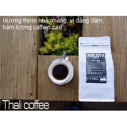 cà phê sạch, nguyên chất, rang mộc robusta 500g | BigBuy360 - bigbuy360.vn