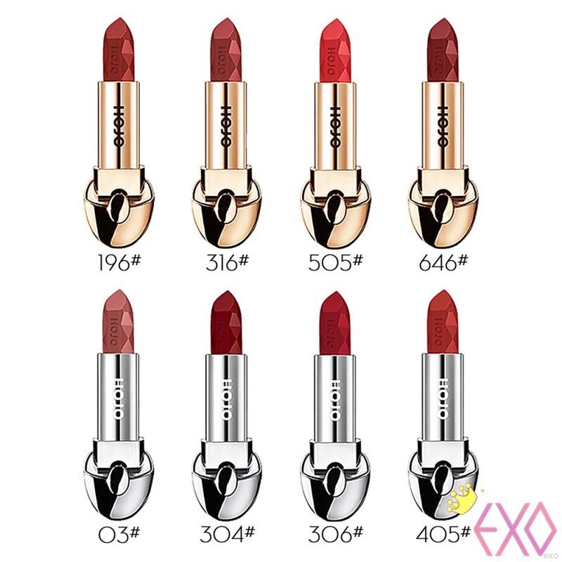 [Hàng mới về] Son thỏi lì lâu trôi HOJO với thiết kế vỏ lấp lánh thời trang cho phái đẹp | BigBuy360 - bigbuy360.vn