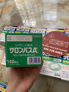 Cao Dán Salonpas Nhật HISAMITSU 140 miếng