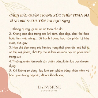 |KHÔNG ĐEN GI| Vòng tay Daisymuse