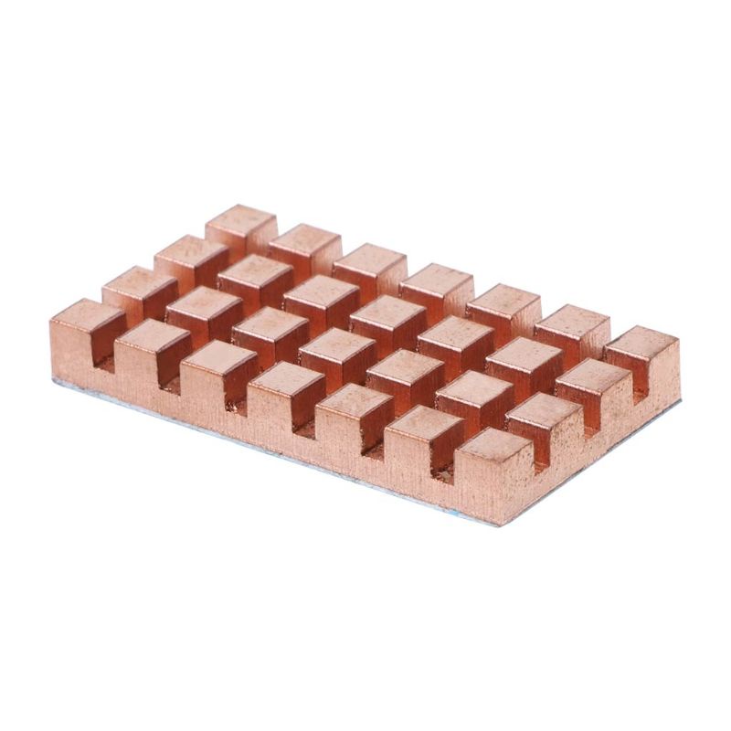 Bộ Tản Nhiệt Bằng Đồng Siêu Mỏng 32x18mm M.2 Ssd 2260 Ngff 2242 Cho Máy Tính