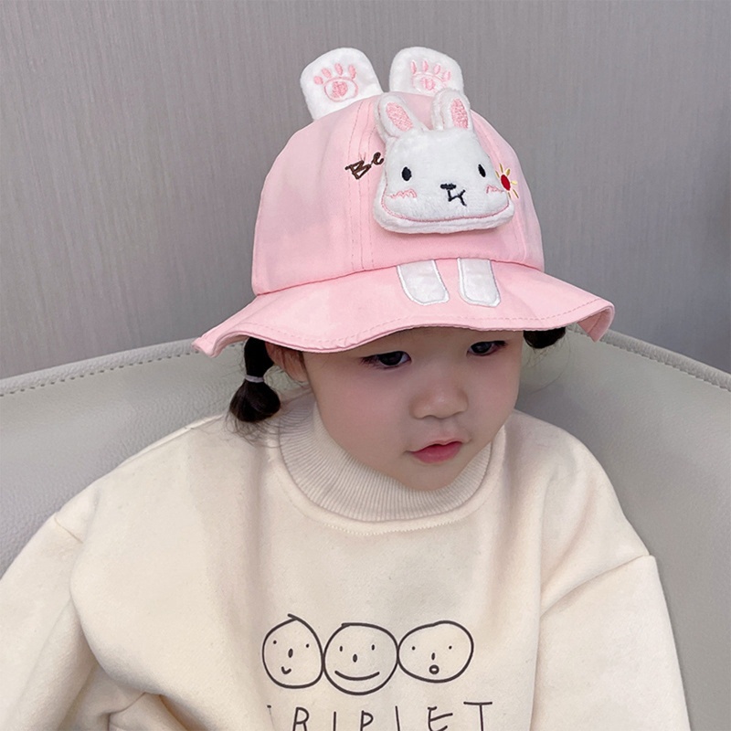 Nón Tai Bèo Thêu Họa Tiết Dễ Thương Thời Trang Cho Bé