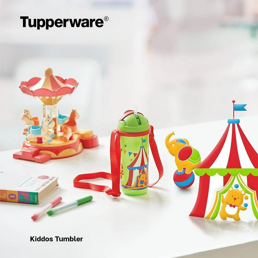 Bình Nước Có Ống Hút Tupperware 500ml Kids Straw Tumbler - Tupperware Mall HCMC