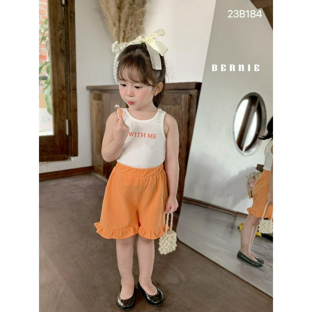 Bộ thun ba lỗ bé gái polo siêu xinh