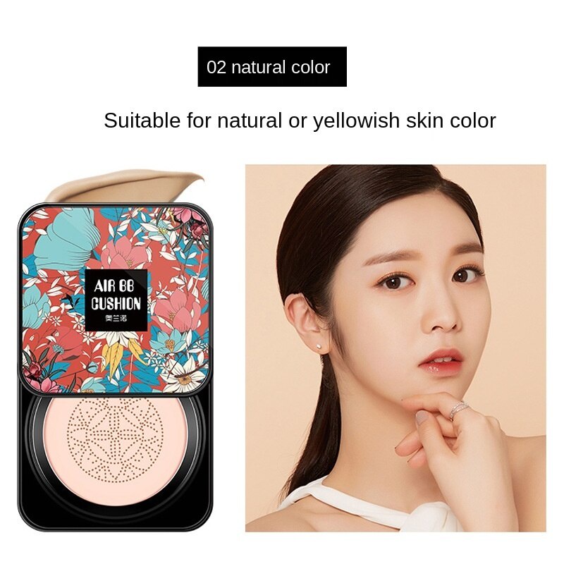 [Hàng mới về] Kem nền BB Olano có mút trang điểm hình nấm độc đáo