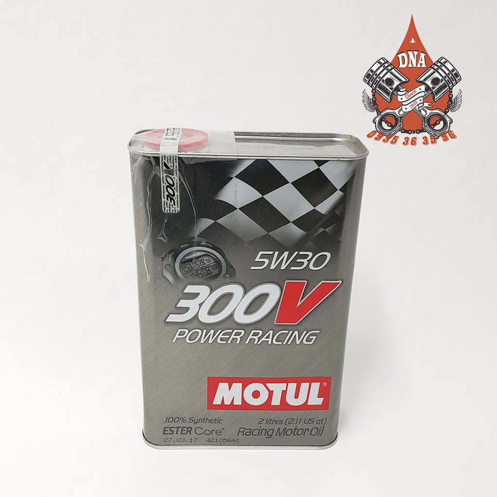 Nhớt xe hơi/xe tay ga Motul 300v Power Racing 5w30 2L