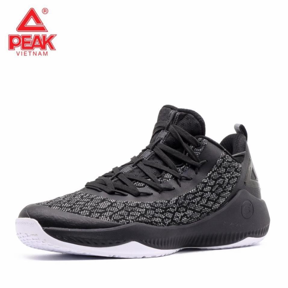 [Đỉnh Cao] Giày bóng rổ PEAK Basketball Snake NET E92061A – Đen BH 2 Năm 2020 TỐT . . 🎁 .. new 👟 new .