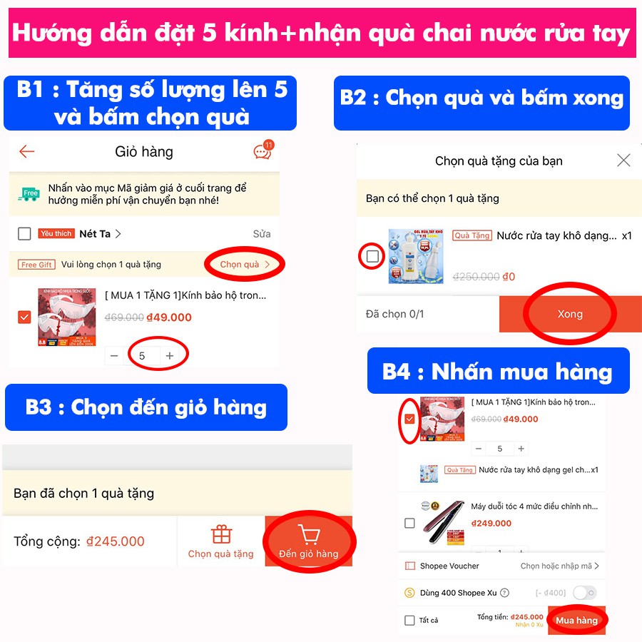 [ MUA 1 TẶNG 1] Kính bảo hộ trong suốt bảo vệ mắt ngăn chặn giọt bắn, che chắn gió bụi chống tia UV