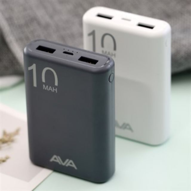 Pin sạc dự phòng Polymer 10000mAh AVA PJ JP191