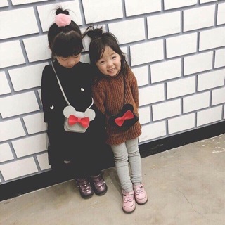 Túi Đeo Chéo Hình Chuột Mickey Cho Bé