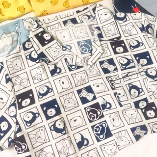 Đồ bộ Pijama kate thái viền cổ
