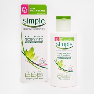 Kem Dưỡng Ẩm Simple Kind To Skin Replenishing Rich Moisturiser