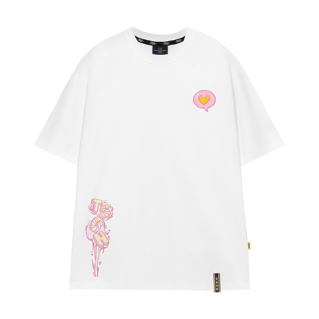 Áo thun TSUN Marshmallow Tee - White - Unisex