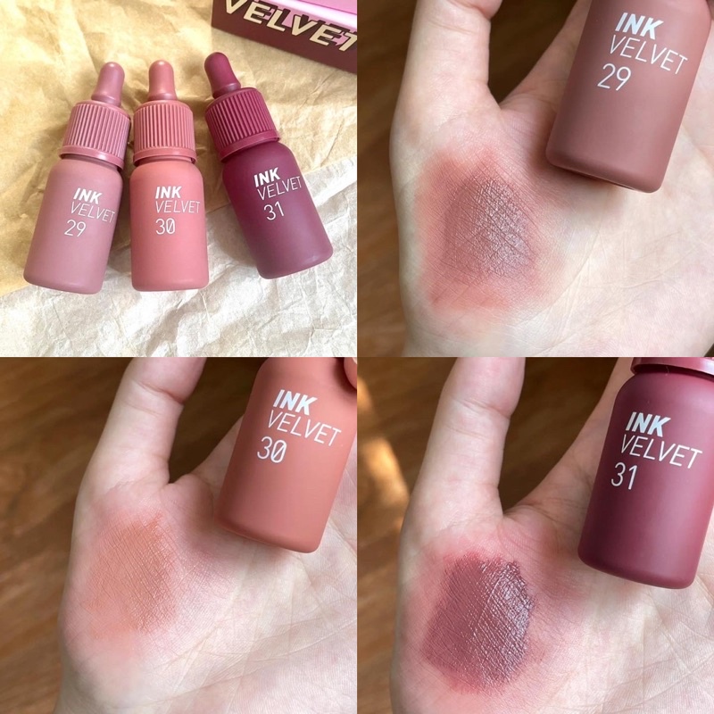 Son kem Peripera Ink Velvet bảng màu mới