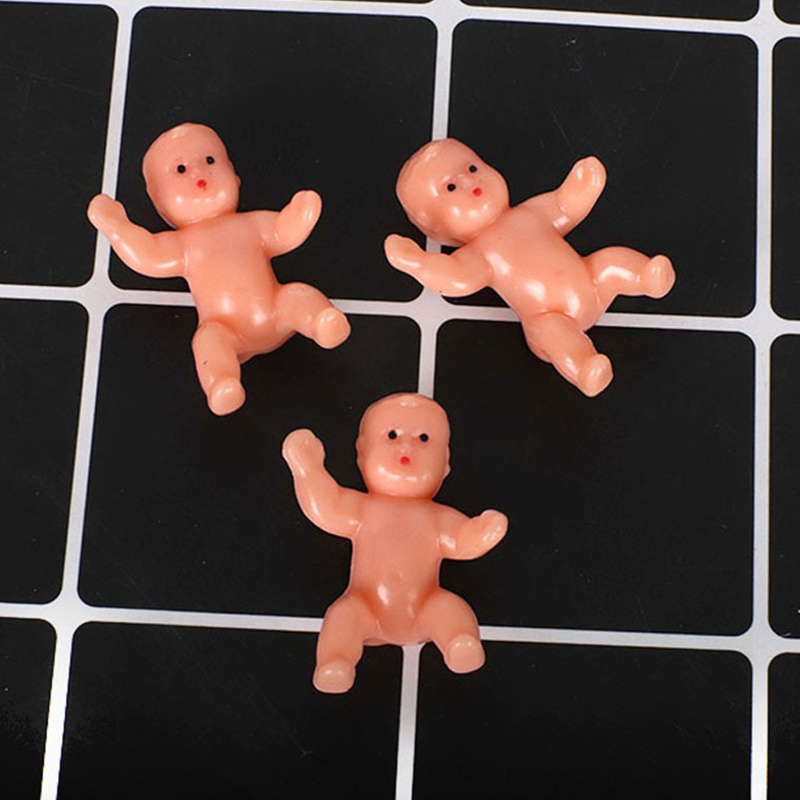 Set 10 Mô Hình Em Bé Trang Trí Tiểu Cảnh / Nhà Búp Bê