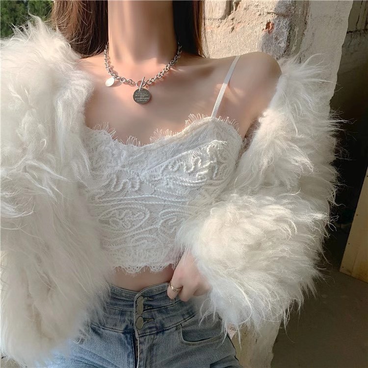 [Mã WAMT1505 giảm 10K đơn 0K] Áo Bra Ren 2 Dây CAO CẤP 💖 FREESHIP 💖 SIÊU THOÁNG MÁT - Mút tháo rời 379