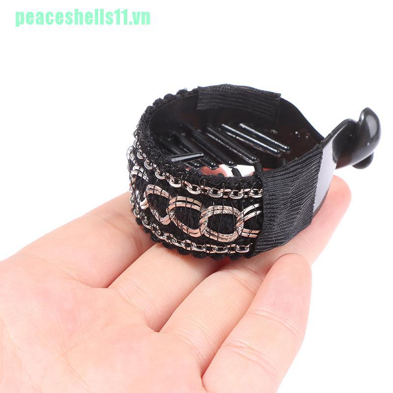 [Hàng mới về] Kẹp tóc hình tròn xinh xắn dành cho nữ