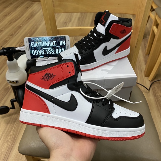 [KÈM HỘP+BILL]GIÀY J/D1 CAO CỔ MÀU ĐỎ ĐEN | BigBuy360 - bigbuy360.vn
