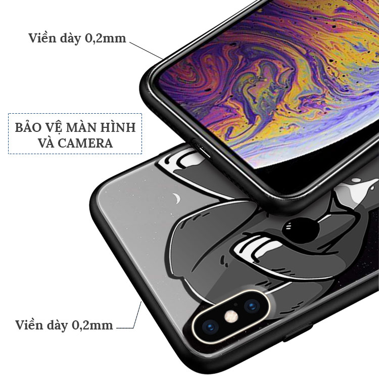 Ốp Chống Sốc Hình Chó BRUH CASE Cho Iphone 12/IP6/IP7/IP8/IPx/IP11/Xr