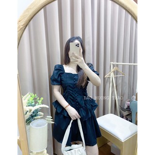 🛍Freeship🛍 Váy tiểu thư dág xoè