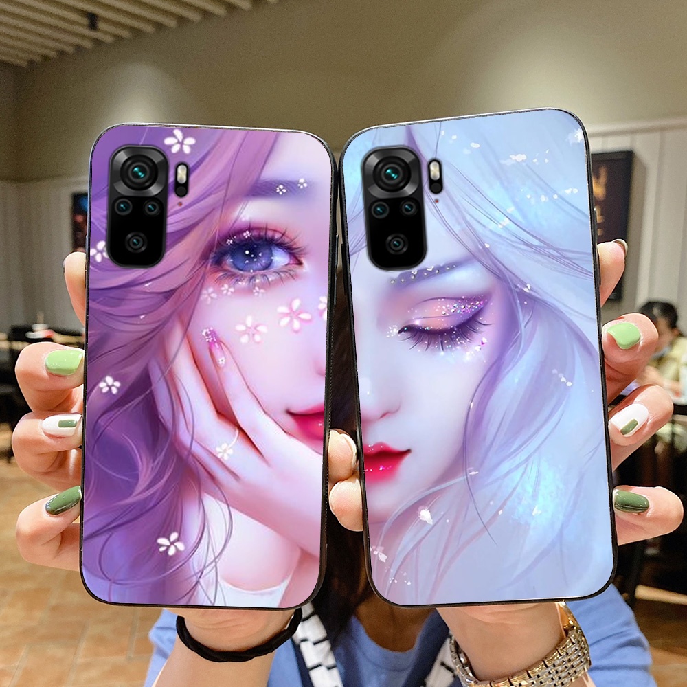 Ốp lưng điện thoại Xiaomi redmi note 10 / note 10 pro in hình phong cách nữ sang chảnh