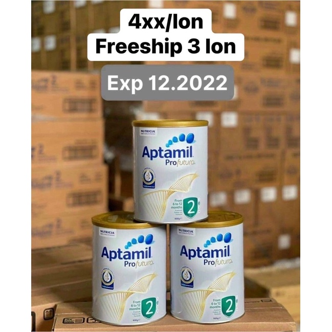 Aptamil Úc số 2 900g DATE T12.22