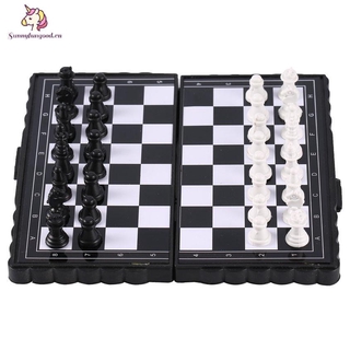 Bộ cờ vua nam châm bằng nhựa có thể gập gọn tiện lợi chất lượng cao