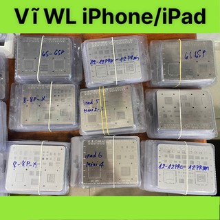 Vỉ làm chân ic iPhone iPad WL xịn