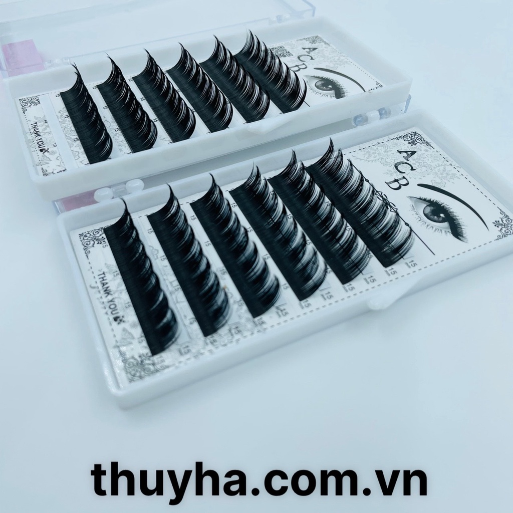 Mi katun siêu mịn 0.07 CONG C,CC,D,mix 9-15 mm_dụng cụ nối mi_THÚY HÀ