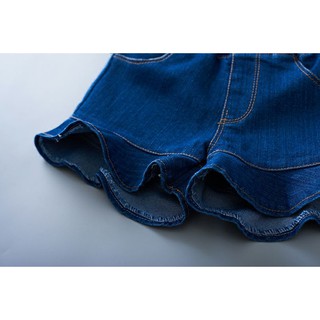 Quần short jeans thời trang bé gái