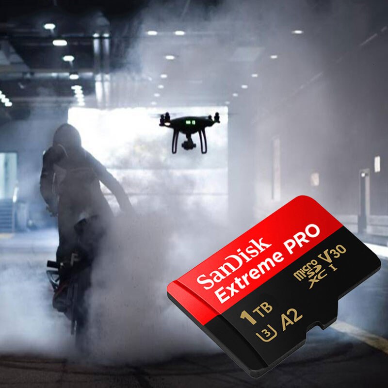 SANDISK Thẻ Nhớ micro sd 64GB 128GB 1TB 512G class 10 cartao de memoria U3 A2 V30 1TB tf Chuyên Dụng Cho gopro