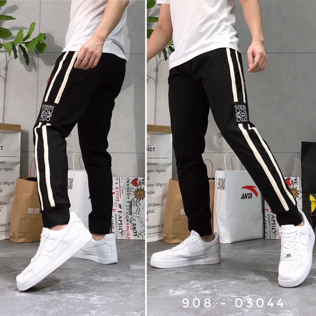 Quần jogger nam tập gym yoga quần thể thao ống suông cao cấp bigsize xuất khẩu QCT 21 - 317 - 03248