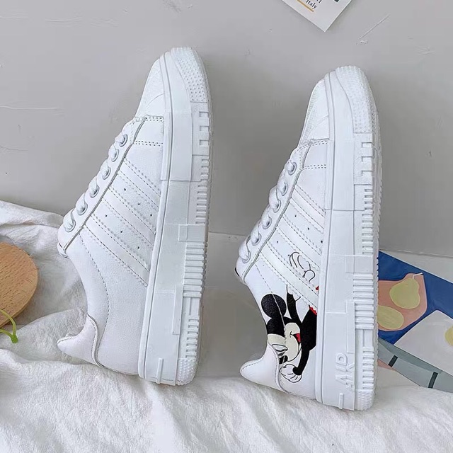 (ORDER) Giày thể thao kẻ sọc MICKY BIG SIZE 36-42