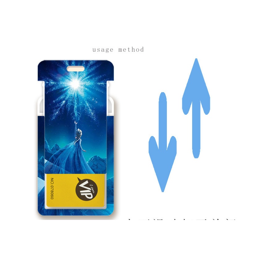 Túi Đựng Thẻ Học Sinh In Hình Hoạt Hình Dễ Thương