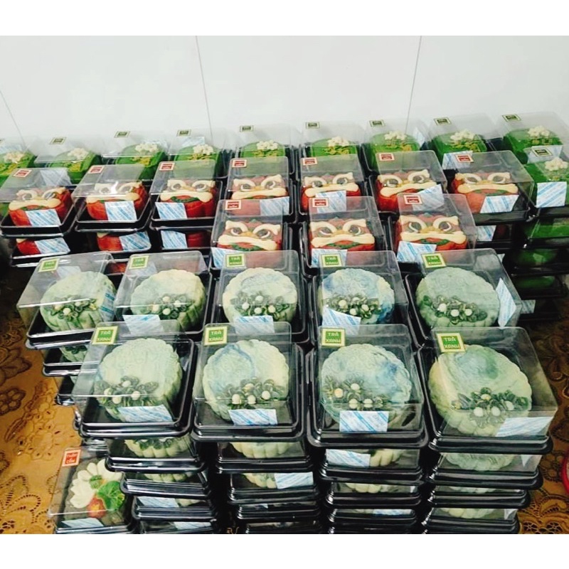 Bánh Trung Thu 3D - Hiện đại màu - truyền thống các loại
