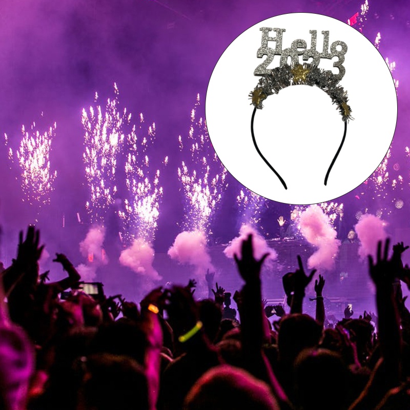 Băng Đô Cài Tóc Hình Số Ả Rập Lấp Lánh Dễ Thương Cho Người Lớn Và Trẻ Em