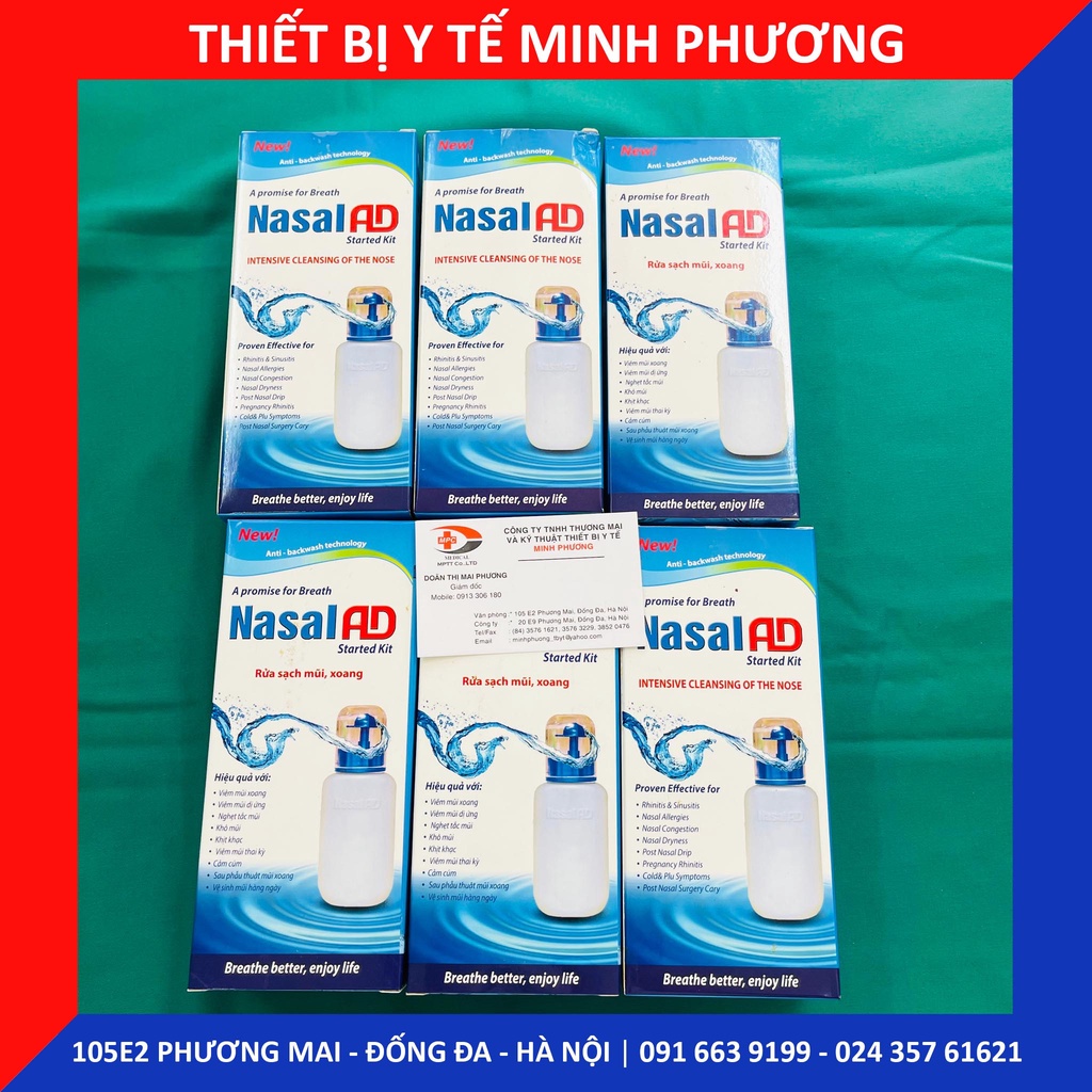 Bình rửa mũi chữa xoang Nasal AD