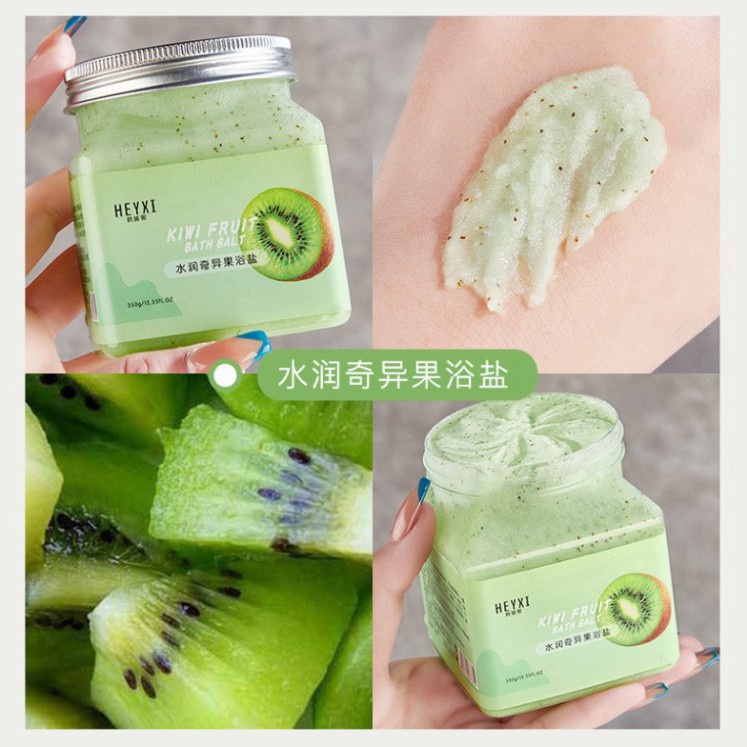 Tẩy tế bào chết Body PEACH đào cải thiện da viêm lông, sáng da Tẩy da chết đào Heyxi HTTBC2