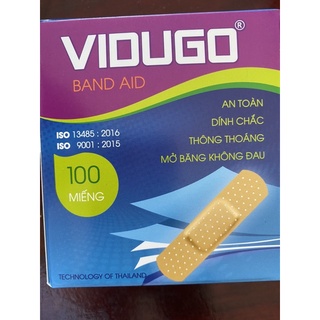Băng dính y tế ViDugo 100 miếng