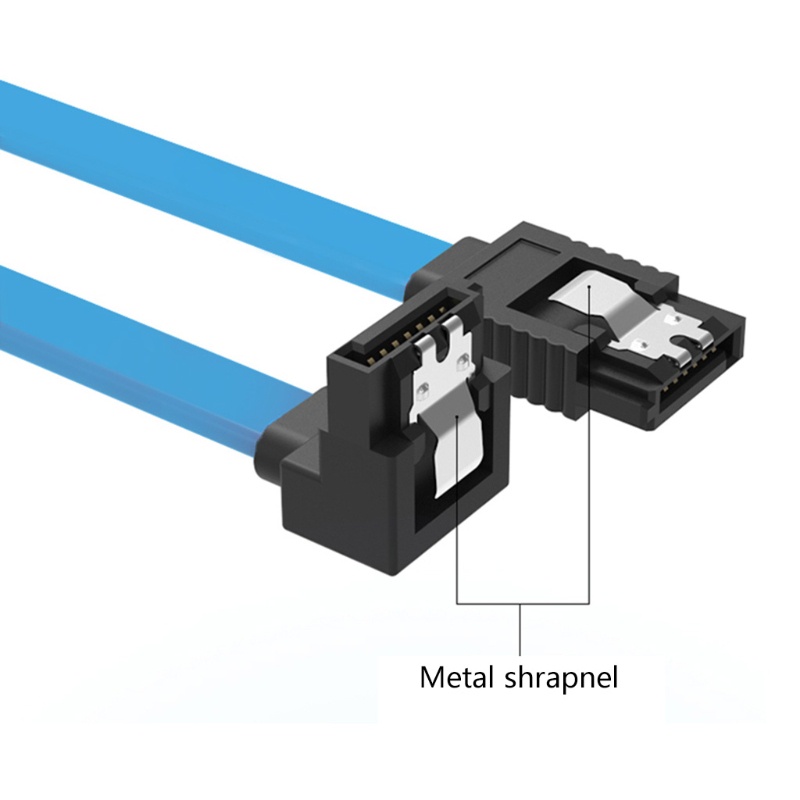 Cáp Dữ Liệu IOR Linh Hoạt Sata3 0 3 0 6Gbps Cho HDD SSD Driver 90 Độ