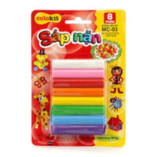 Sáp nặn mc-021 - 6 màu - sáp nặn mc-022 - 12 màu - sáp nặn mc-c026 - 12 màu