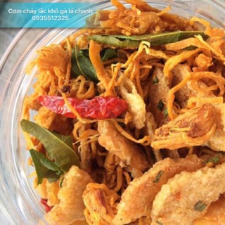 Combo 10 hũ - cơm cháy lắc khô gà lá chanh