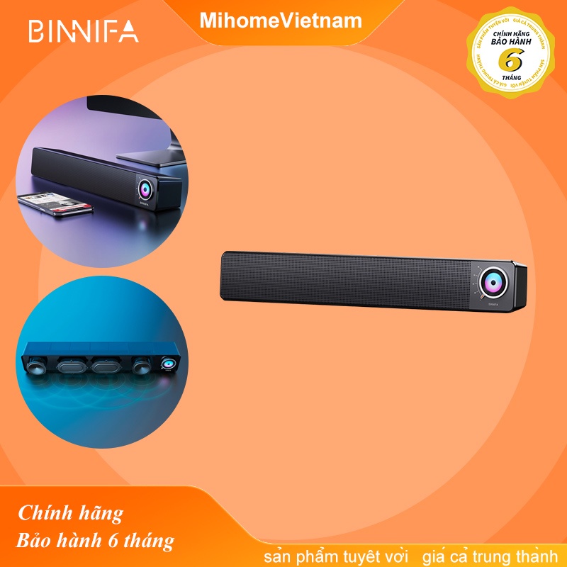 Loa soundbar tv bluetooth không dây binnifa play 1d