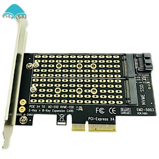 Card Chuyển Đổi M2/M.2 Ngff Sang Máy Tính Pcie X4 X8 X16 Nvme Sata Ssd